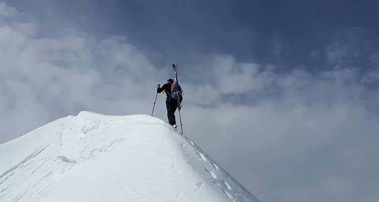 Intercambio con un centro de deportes de invierno - Cima