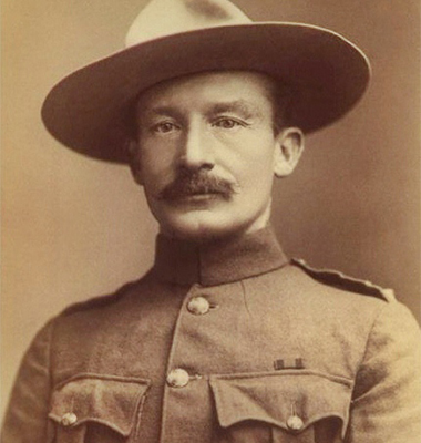 Exchange among scouts - Robert Baden Powell