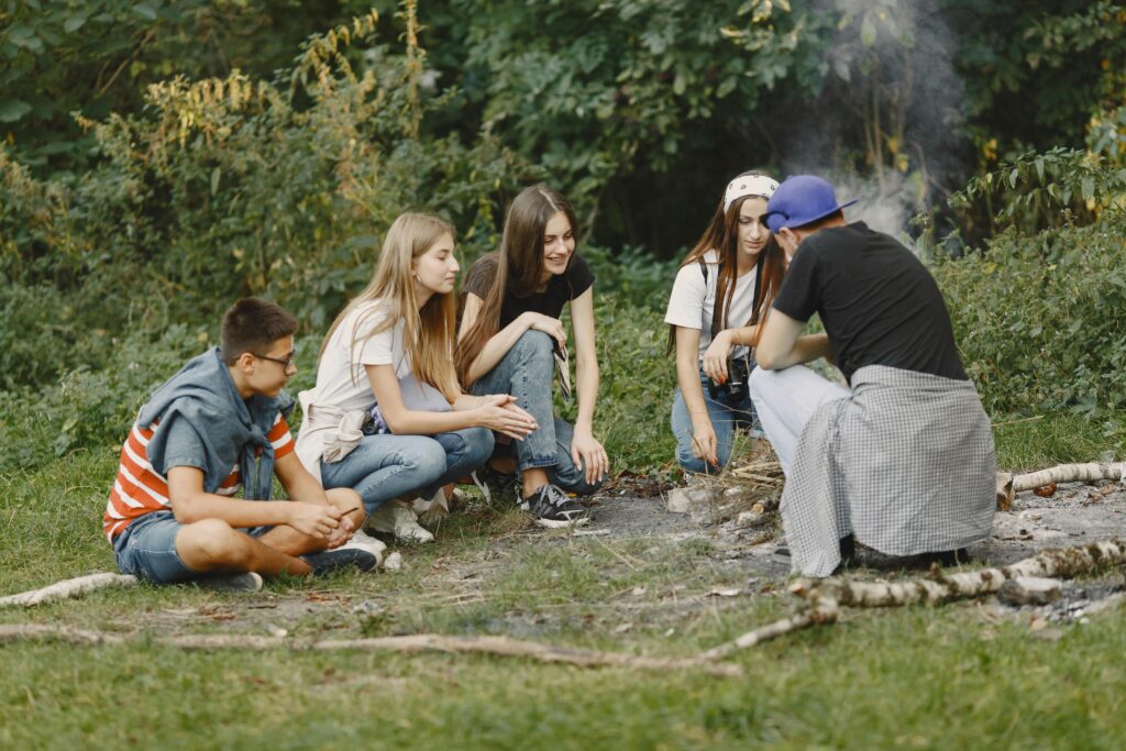 well being of the employees with a cultural exchange with friends  