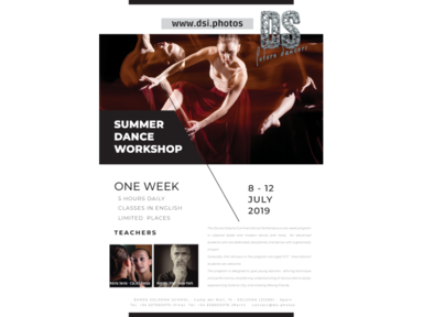 DANSASOLSONA INTERNATIONAL SUMMER WORKSHOP 2019 10 €